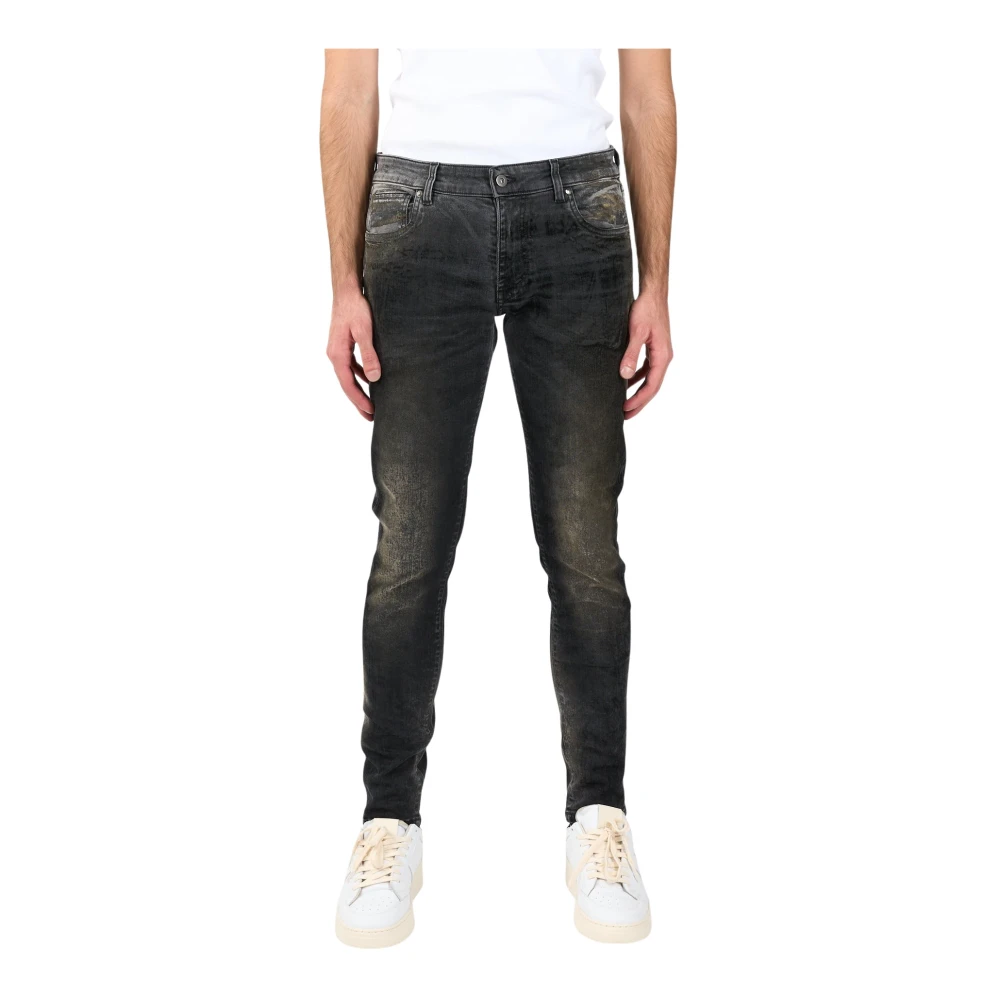 Samt Skinny Jeans