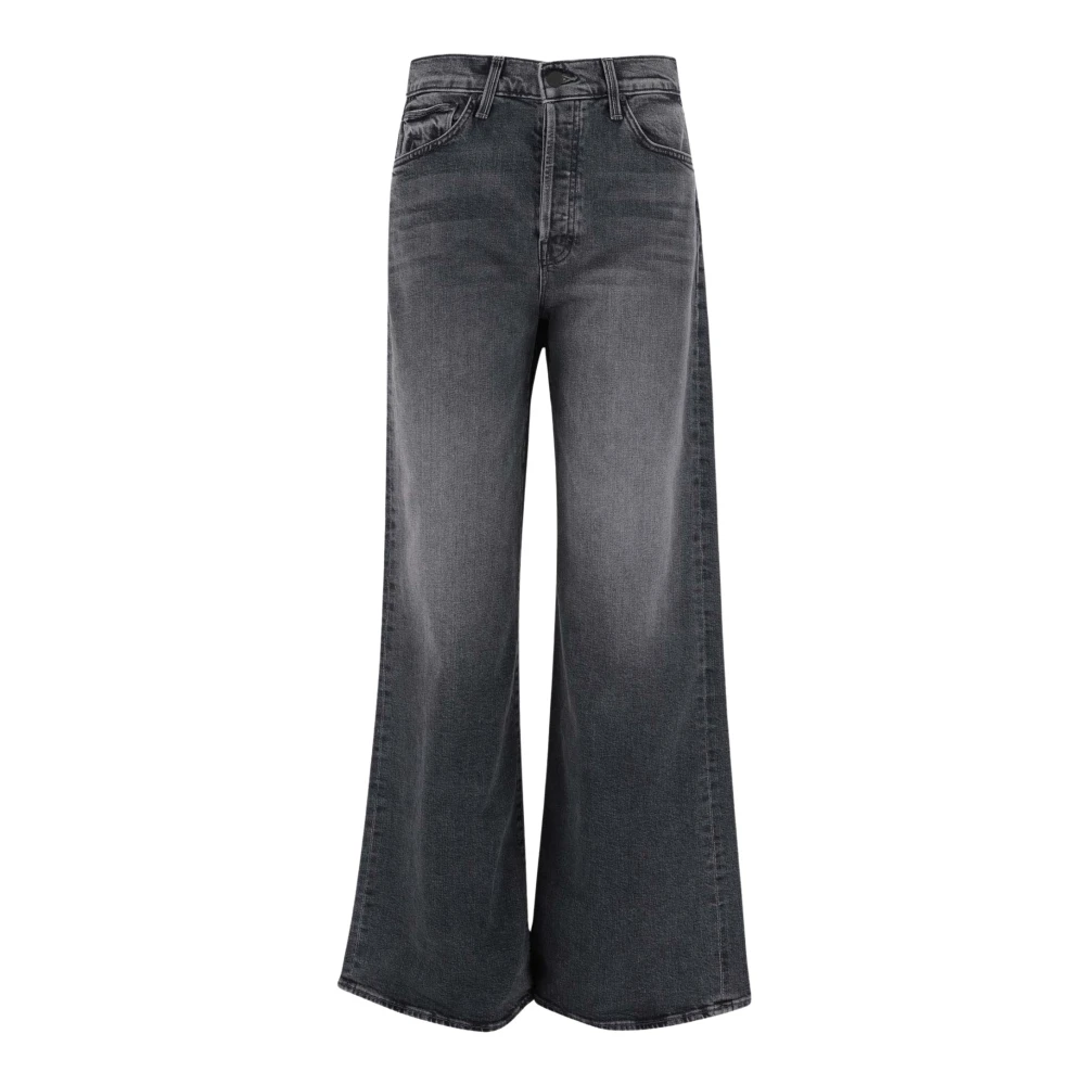 Weite Bein Stretch Denim Jeans